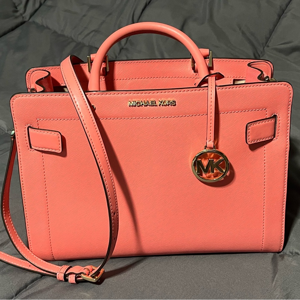 Michael Kora Rayne bag in Grapefruit